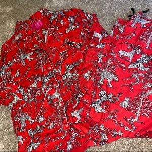 Victoria’s Secret tiger print sleep set